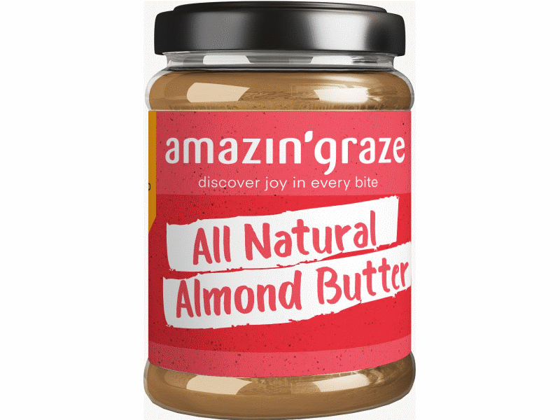 Amazin' Graze All Natural Almond Butter