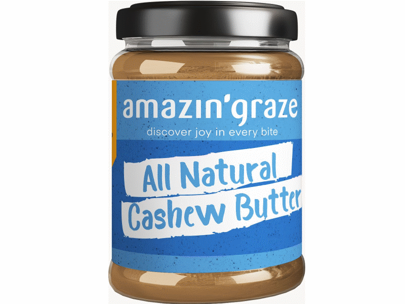 Amazin' Graze All Natural Cashew Butter