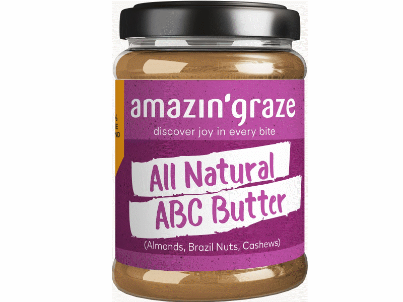 Amazin' Graze ABC Butter (Almonds, Brazil Nuts, Cashews)