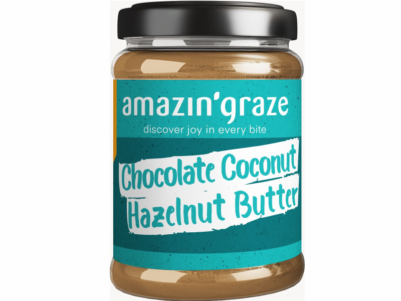 Amazin' Graze Chocolate Coconut Hazelnut Butter