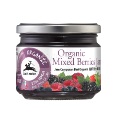ALCENERO Organic Mix Berries Jam 270g
