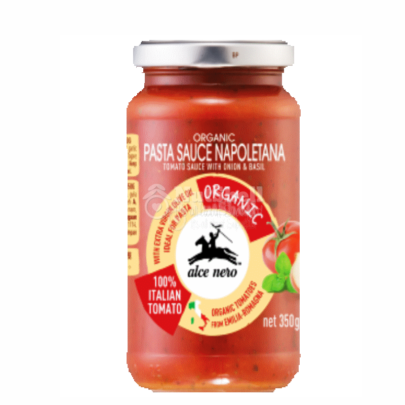 ALCENERO Organic Pasta Tomato Napoletana Sauce 350g