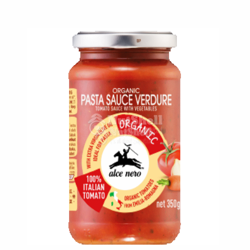 ALCENERO Organic Pasta Tomato Vegetable Sauce 350g