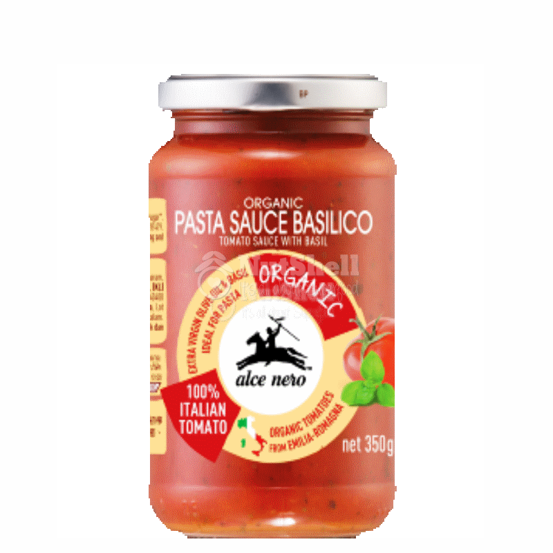 ALCENERO Organic Pasta Tomato Basil Sauce 350g