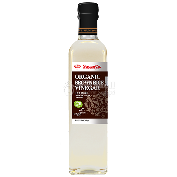 SAUCECO Organic Brown Rice Vinegar 500ml