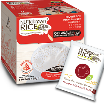 NutriBrownRice® Original (No Sugar Added) (8x35g)