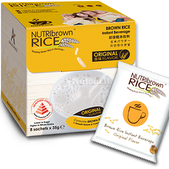 NutriBrownRice® Original (Low Sugar) (8x35g)